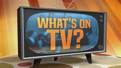 Find out what's on TV tonight with TV guide today. See the latest broadcasting details, programme start times, and popular shows for each channel. Browse TV listings by …